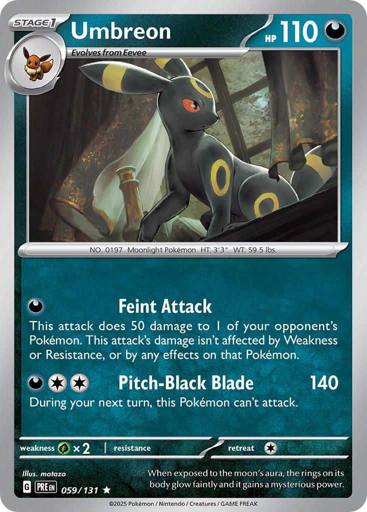 Prismatic Evolutions (PRE) 59/131