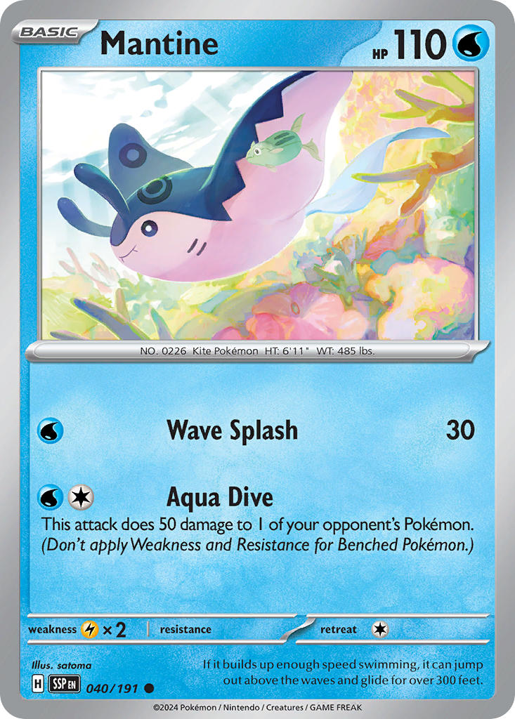 Surging Sparks (SSP) 40/191