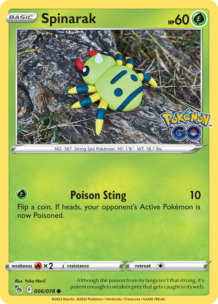 Pokemon Go (PGO) #006/078
